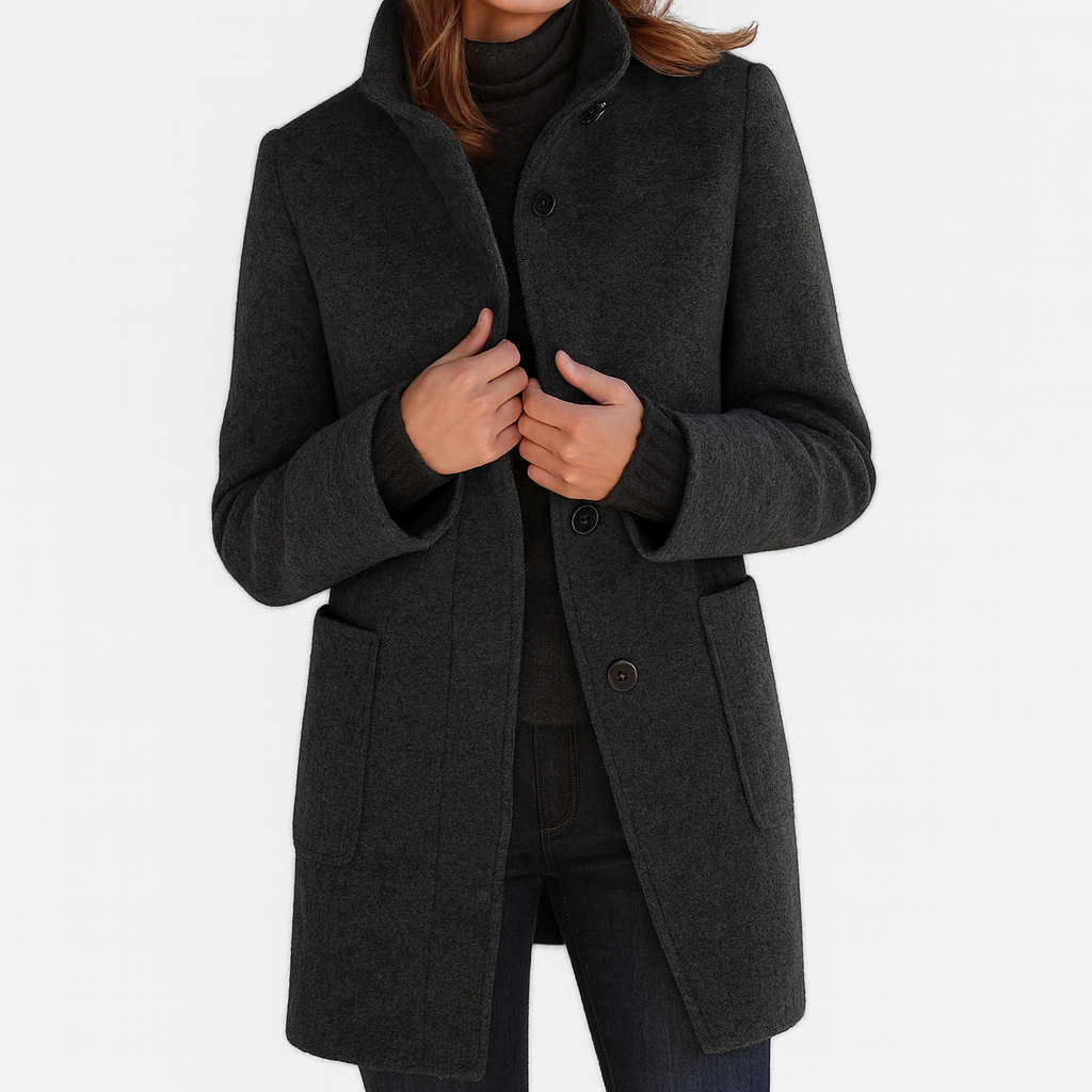 Stella | Manteau pour femme à col montant