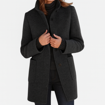 Stella | Manteau pour femme à col montant