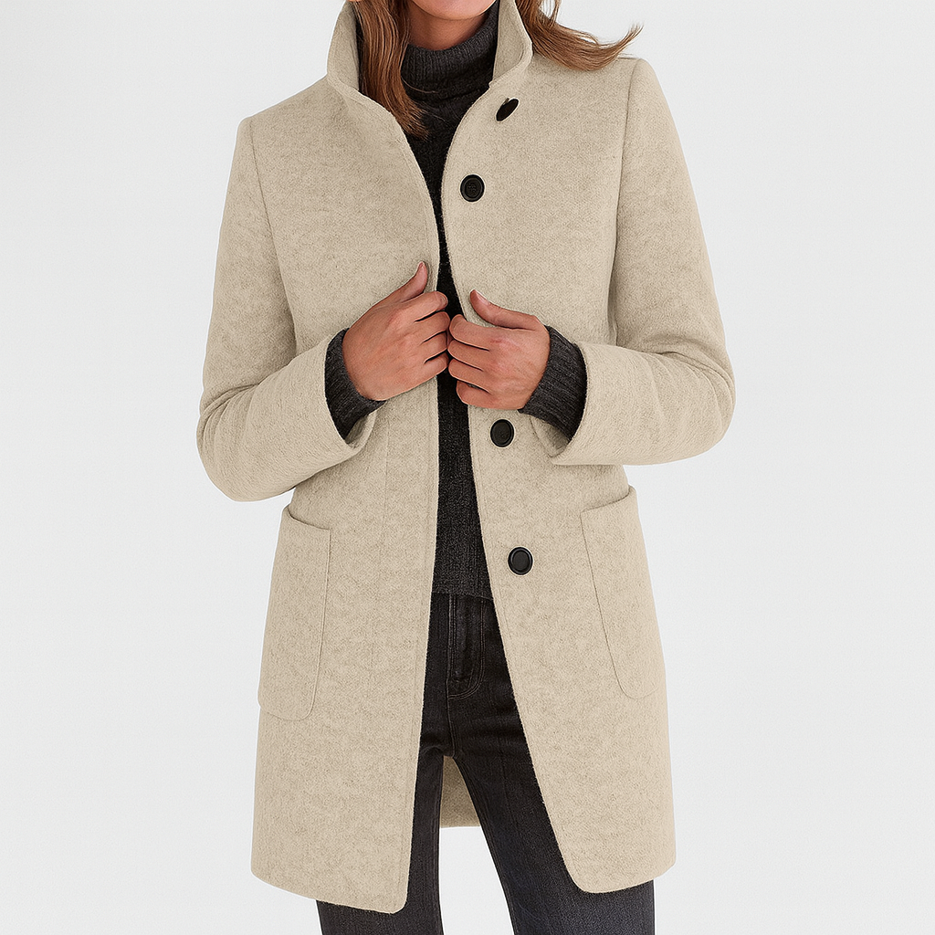 Stella | Manteau pour femme à col montant