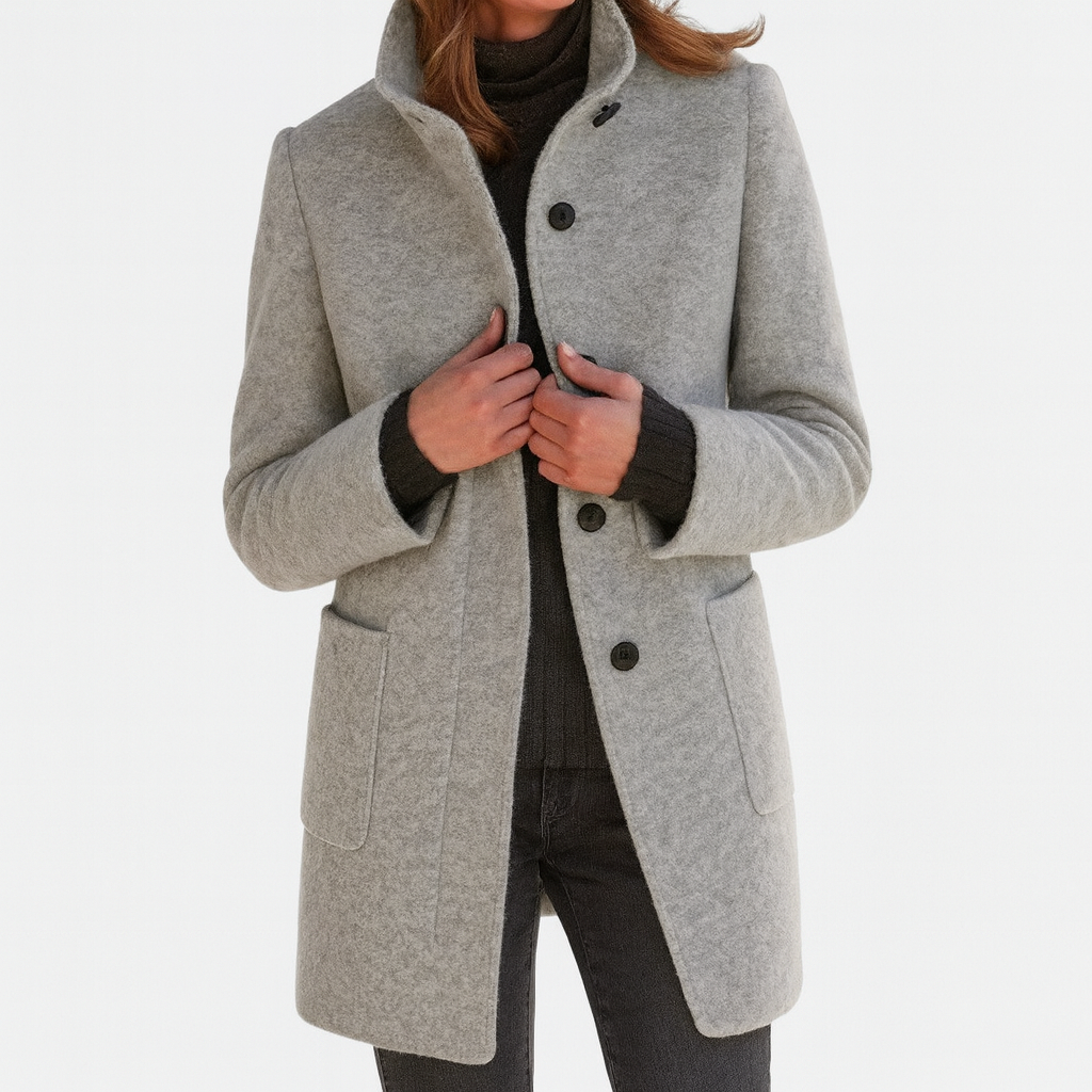 Stella | Manteau pour femme à col montant