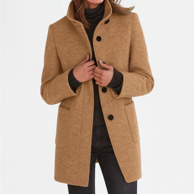 Stella | Manteau pour femme à col montant