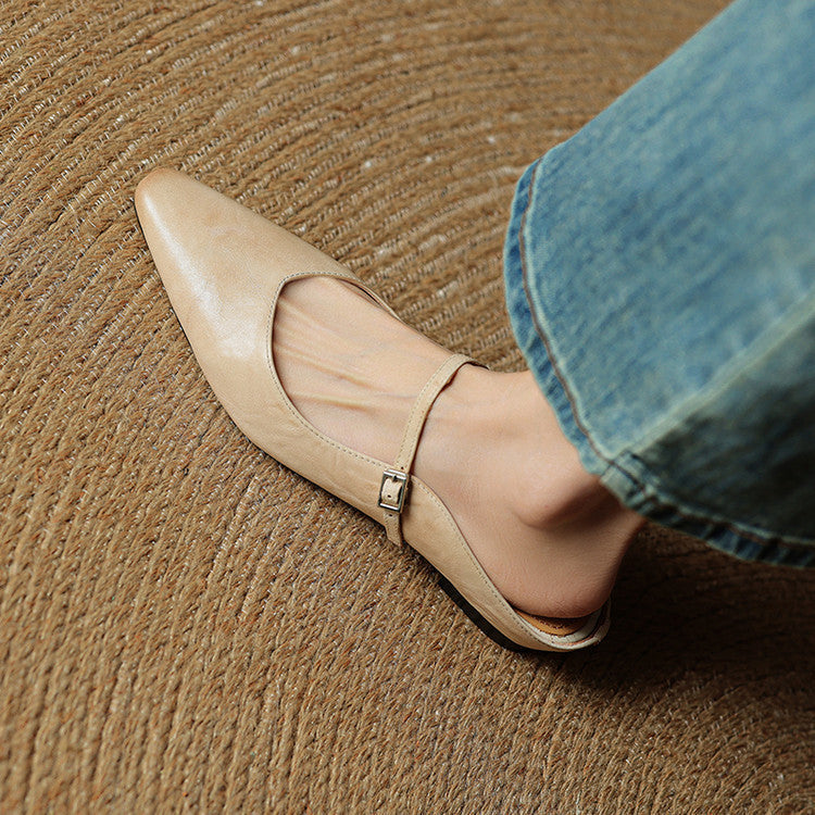 Orella - Mules en cuir véritable