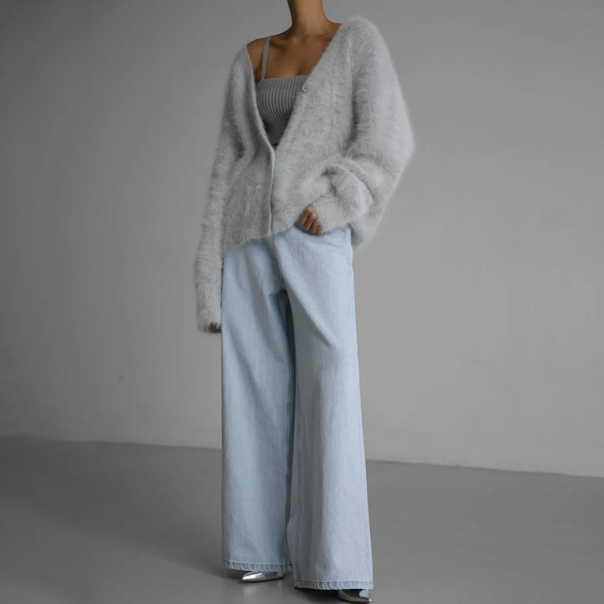 Luna - Cardigan En Cachemire Élégant