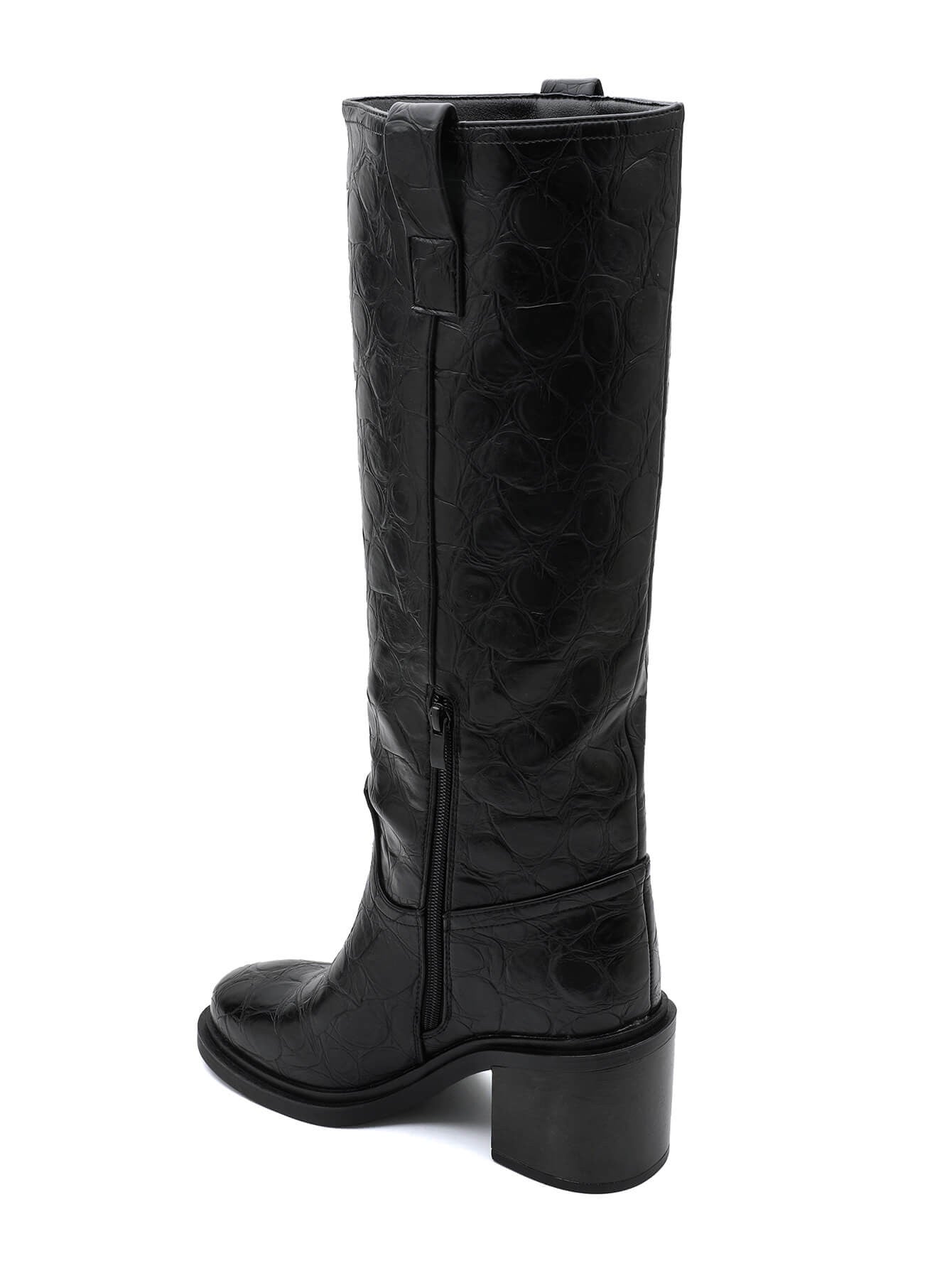 Elodie | Bottes noires hautes Suuz Cro